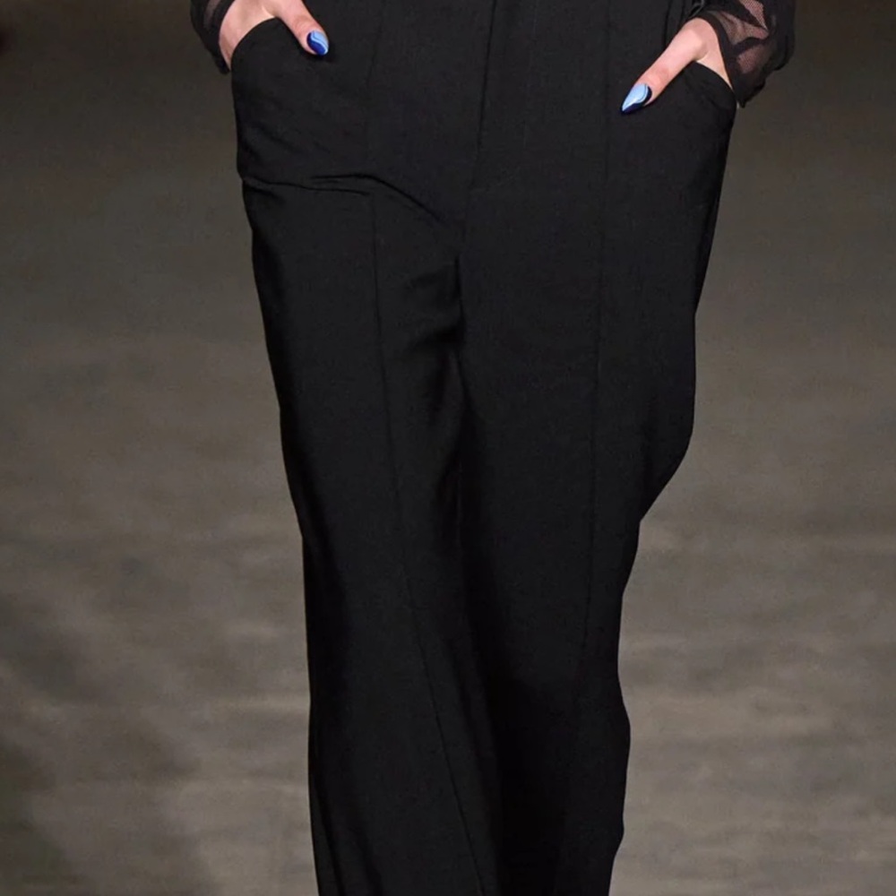 Christian Siriano Black Women's Trousers